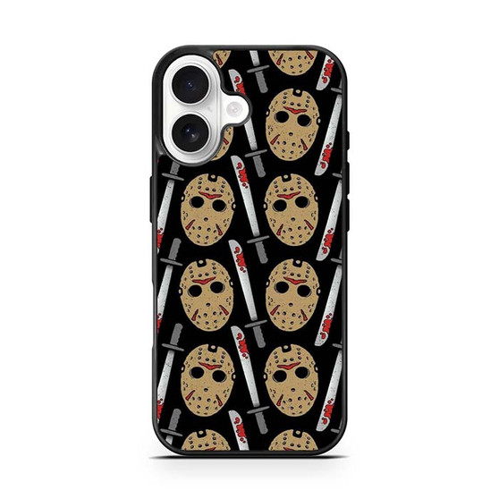 Jason Voorhees Pattern iPhone 17 Case