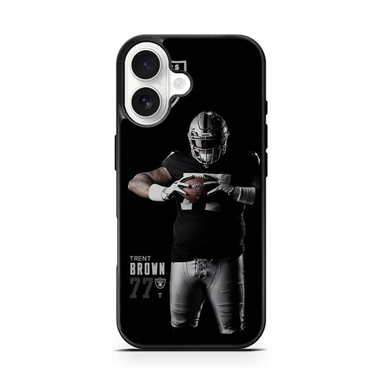 Raiders Trent Brown iPhone 17 Case Raiders Trent Brown iPhone 17 Case