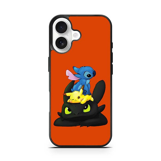 Stitch Pikachu Toothless Cute iPhone 17 Case