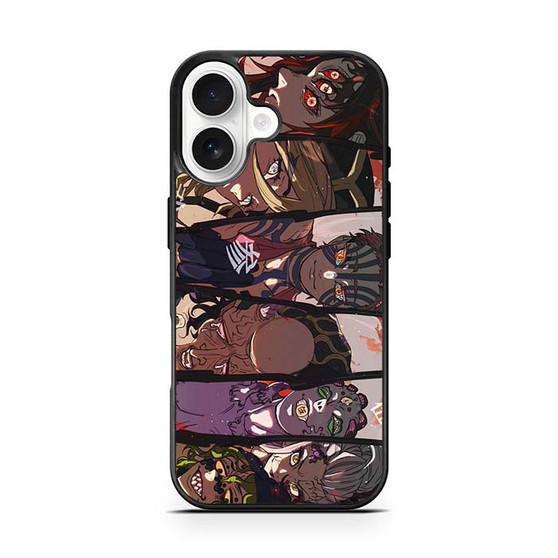 Demon Slayer All Upper Moon 2 iPhone 17 Case