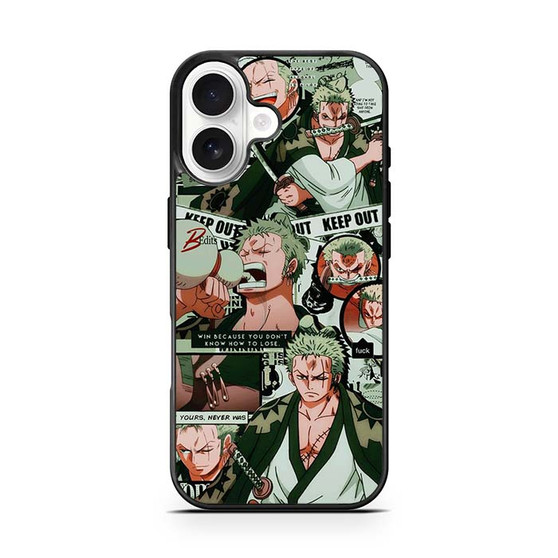 One Piece Zoro Collages 1 iPhone 17 Case