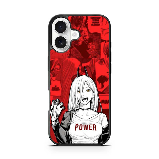 Power in red iPhone 17 Case