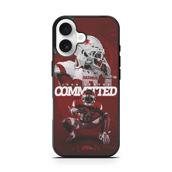 Arkansas razorbacks John Gentry iPhone 17 Series Case