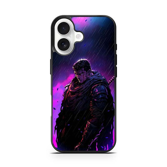 Berserk Guts in Rain iPhone 17 Series Case
