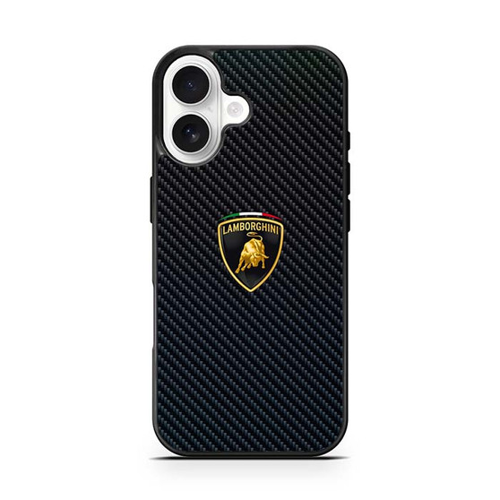 Lamborghini carbon style iPhone 17 Series Case