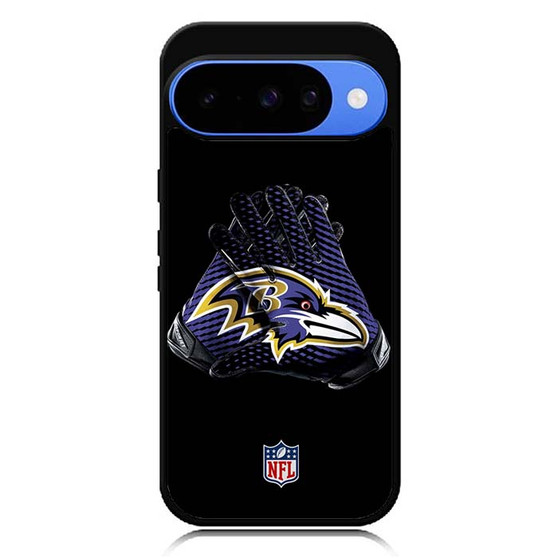 Baltimore Ravens Gloves Google Pixel 10 Case Baltimore Ravens Gloves Google Pixel 10 Case