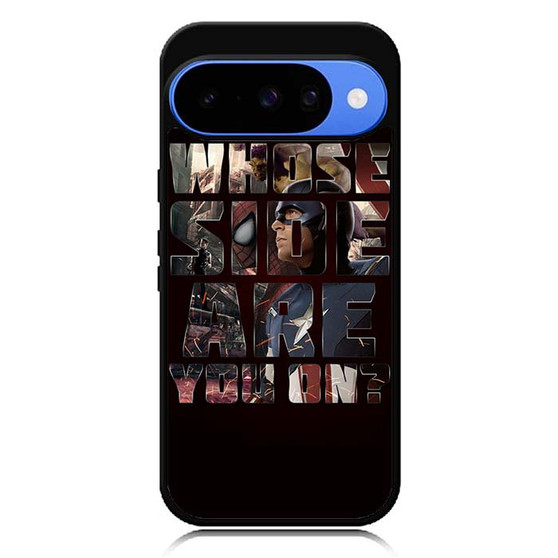 Captai america who side are you Google Pixel 10 Case