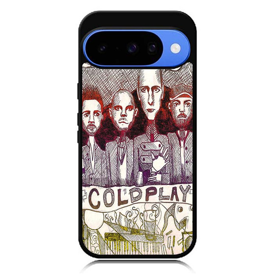 coldplay art Google Pixel 10 Case