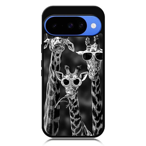 hipster giraffe Google Pixel 10 Case