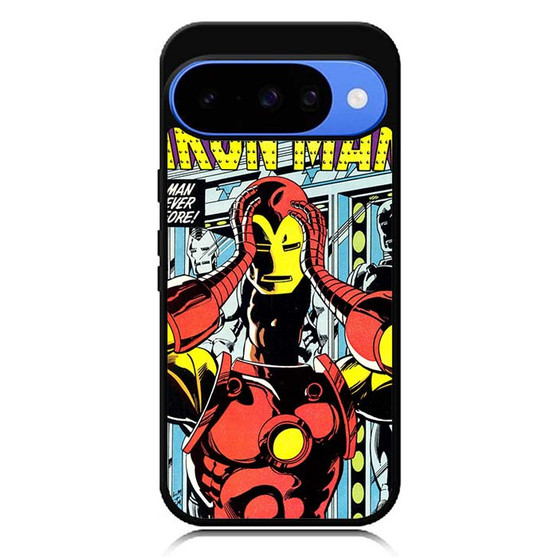 Iron Man Marvel Comic Cover Google Pixel 10 Case
