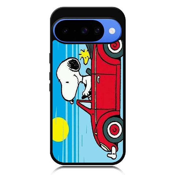 Snoopy in Car Google Pixel 10 Case