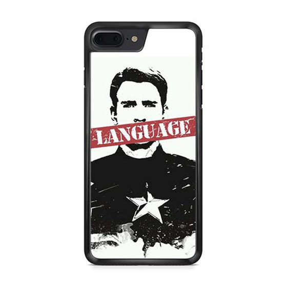 Captain America Language iPhone 7 | iPhone 7 Plus Case