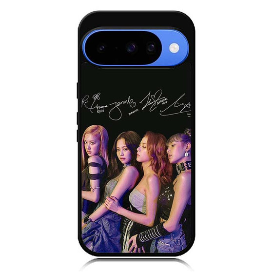 Black Pink Signature 3 Google Pixel 10 Case