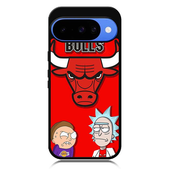 Bulls X Rick n Morty Google Pixel 10 Case