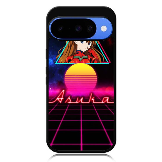 Evangelion Asuka Retrowave Google Pixel 10 Case