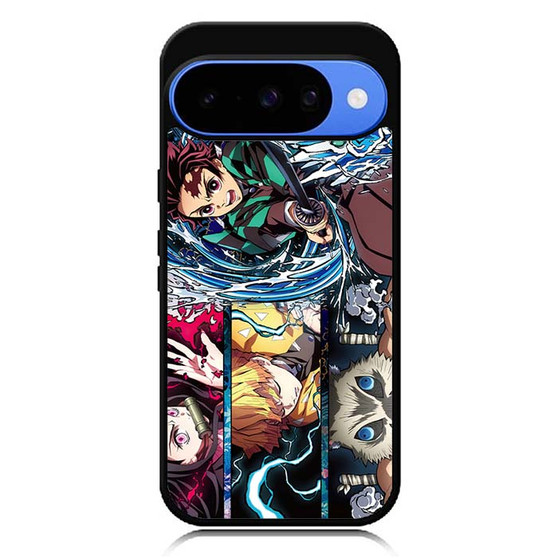 Demon Slayer Tanjiro Zenitsu Nezuko Inosuke Google Pixel 10 Case