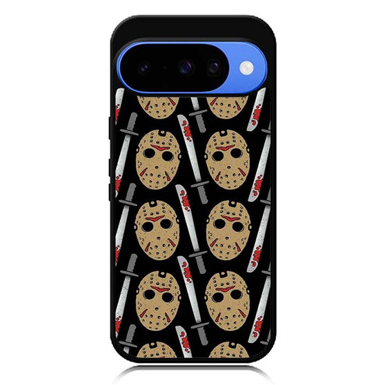 Jason Voorhees Pattern Google Pixel 10 Case