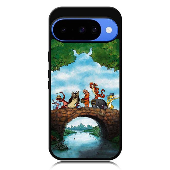Winnie the pooh playing Google Pixel 10 Series Case
