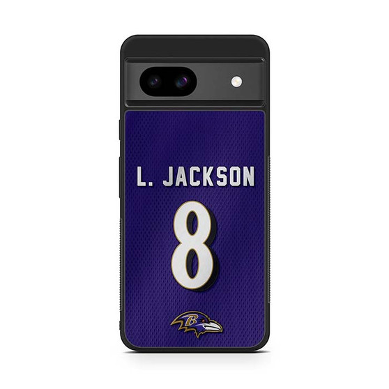 Baltimore Ravens Lamar Jackson Ravens Pride Google Pixel 8a Case
