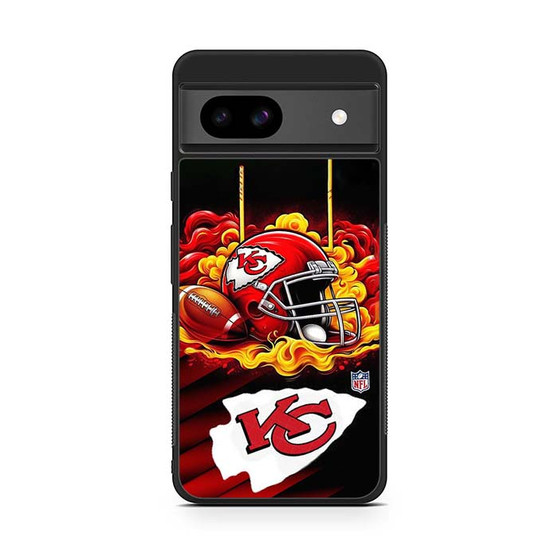KC chiefs On Fire Google Pixel 8a Case