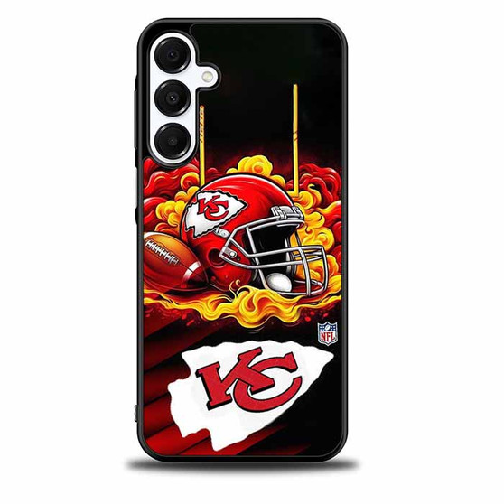 KC chiefs On Fire Samsung Galaxy A16 Case