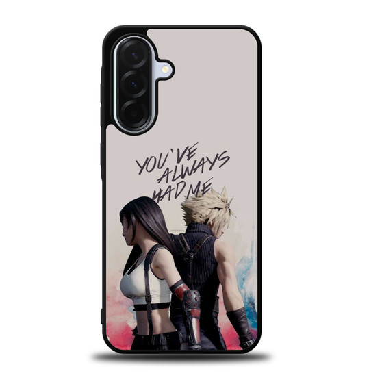 Final Fantasy VII Cloud and Tifa Samsung Galaxy A36 Case