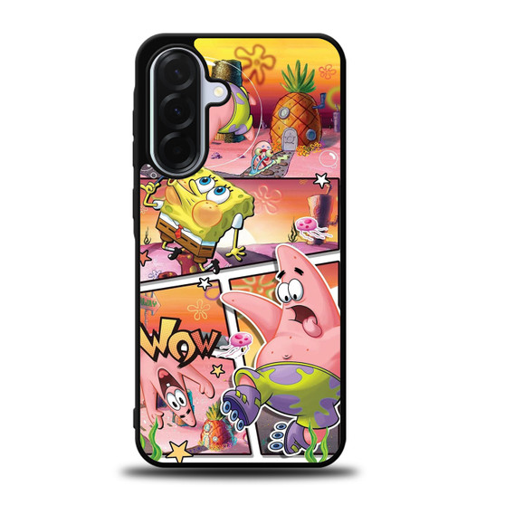 SpongeBob SquarePants and Patrick Fun Samsung Galaxy A36 Case
