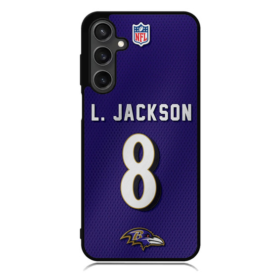 Baltimore Ravens Lamar Jackson Ravens Pride Samsung Galaxy A55 Case