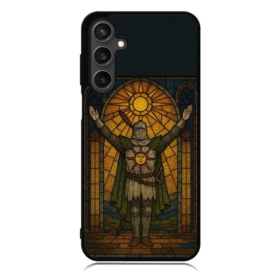 Dark Souls Solaire of Astora Stained Glass Samsung Galaxy A55 Case