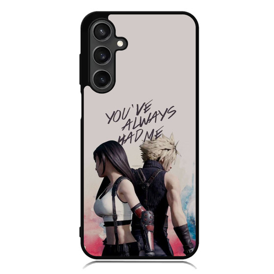 Final Fantasy VII Cloud and Tifa Samsung Galaxy A55 Case
