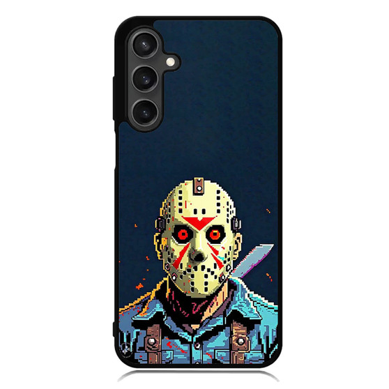 Friday the 13th Jason Voorhees Pixel Art Samsung Galaxy A55 Case