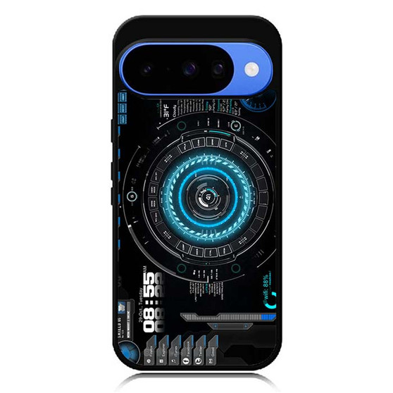 Jarvis interface iron man Google Pixel 10/ Pixel 10 Pro/ Pixel 10 Pro XL Case