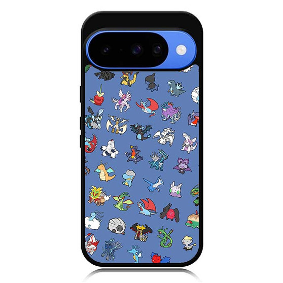 Pokemon All Characters Google Pixel 10/ Pixel 10 Pro/ Pixel 10 Pro XL Case