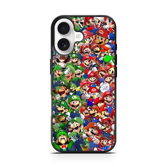Mario Luigi Collages iPhone 17 Case