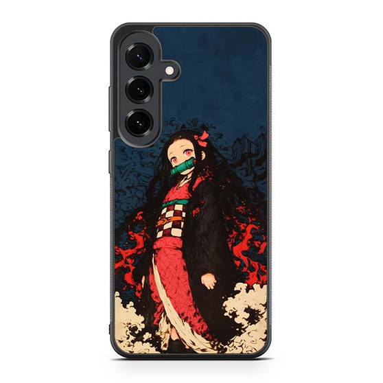 Demon Slayer Nezuko Art Samsung Galaxy S25 FE Case