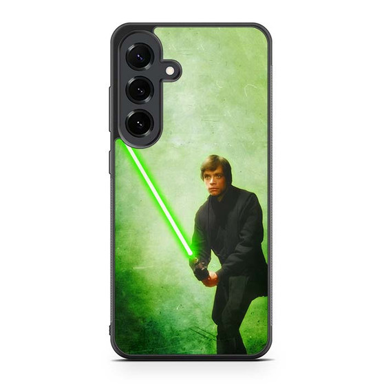 Luke Skywalker Green Saber Samsung Galaxy S25 FE Case