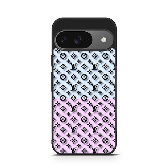 Louis Vuitton Blush & Blue Luxe Google Pixel 9/ Pixel 9 Pro/ Pixel 9 Pro XL Case