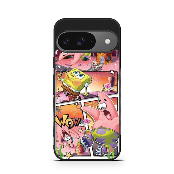 SpongeBob SquarePants and Patrick Fun Google Pixel 9/ Pixel 9 Pro/ Pixel 9 Pro XL Case