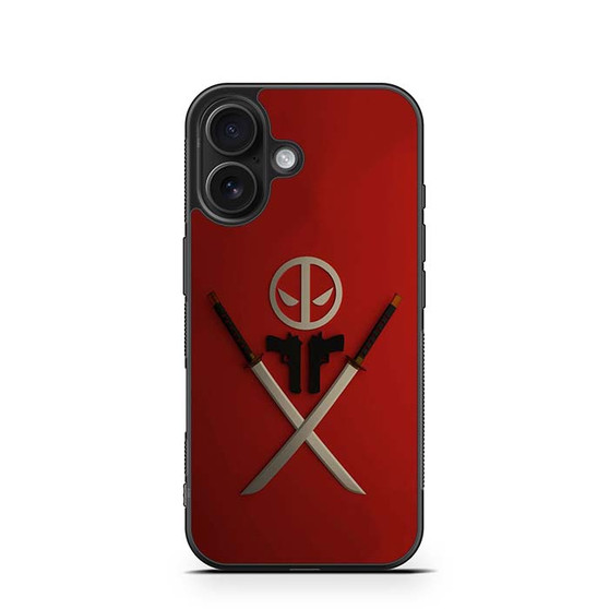 Deadpool Deadly Symmetry iPhone 16 Case