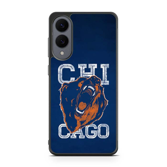 Da Bears Chicago Bears Art Samsung Galaxy S25 Edge Case