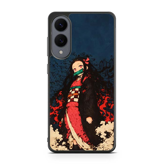 Demon Slayer Nezuko Art Samsung Galaxy S25 Edge Case