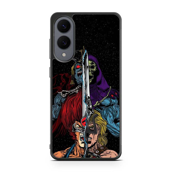 He Man vs Thundercats Clash of Power Samsung Galaxy S25 Edge Case