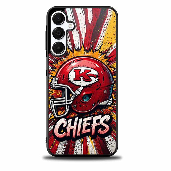 Kansas City Chiefs Drip Helmet Samsung Galaxy A16 5G Case