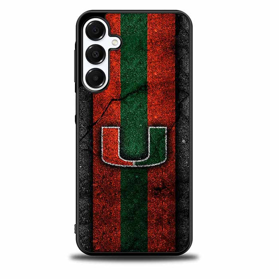 Miami Hurricanes  Asphalt Style Samsung Galaxy A16 5G Case