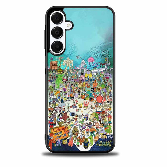 Spongebob Squarepants All Characters Samsung Galaxy A16 5G Case