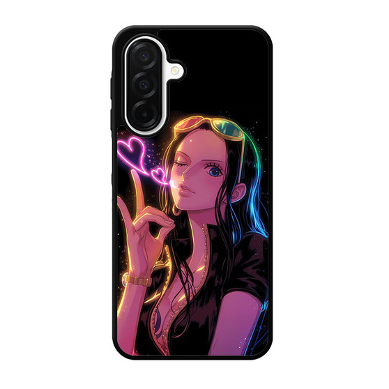 One Piece Series Nico Robin Neon Art Samsung Galaxy A26 5G Case