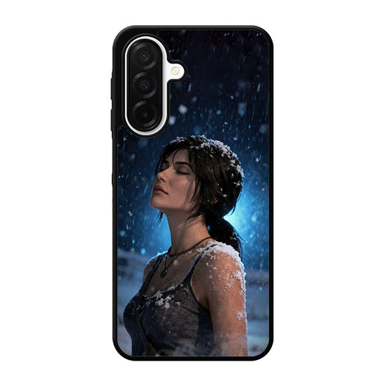 Tomb Rider Lara Croft in Snow Samsung Galaxy A26 5G Case
