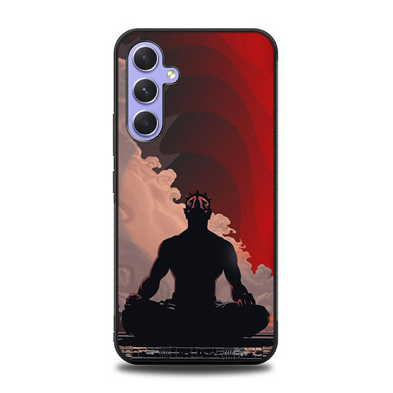 Darth Maul Star Wars Meditation Samsung Galaxy A54 Case