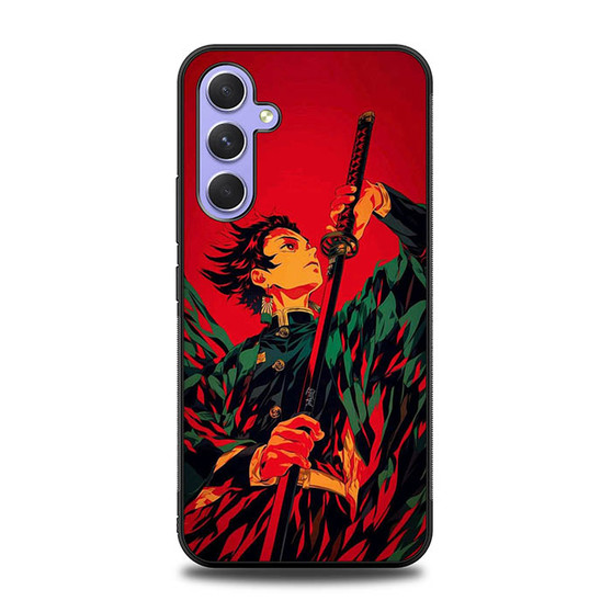 Demon Slayer Cool Tanjiro Samsung Galaxy A54 Case