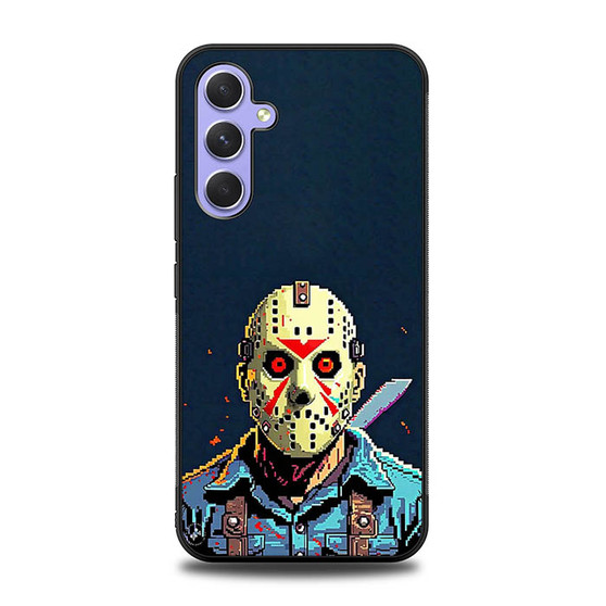 Friday the 13th Jason Voorhees Pixel Art Samsung Galaxy A54 Case